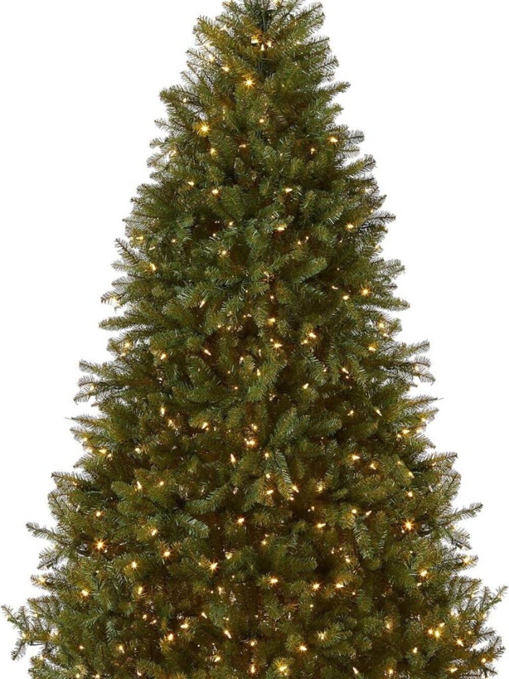 NEW National Tree Company 7.5ft Prelit Dunhill Fir Christmas Tree LED